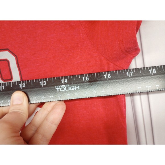 NWT Ohio State Women's Size Medium V-Neck Tee Red Collegiate Licensed Product - Picture 12 of 16